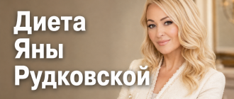 Диета Яны Рудковской